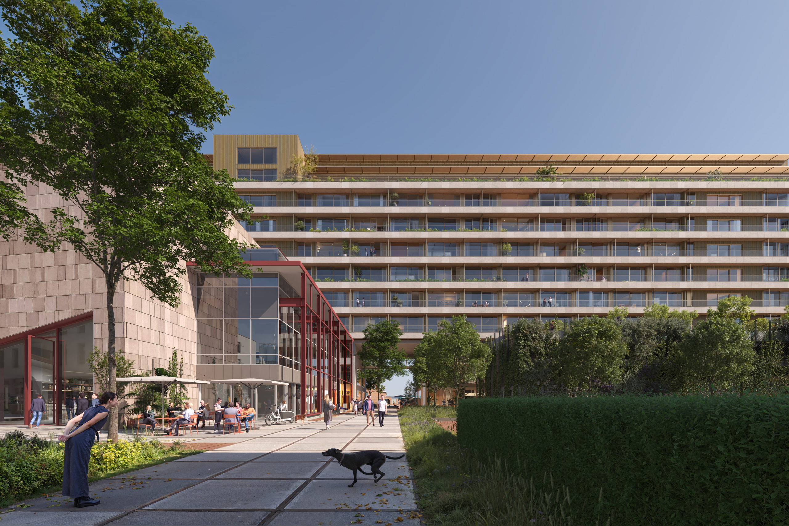 modern boegbeeld Illustratie LAB nieuwbouw _DistrictU_Ext_