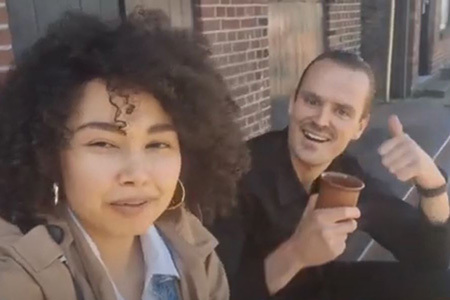 Elise met Jordy Dijkshoorn