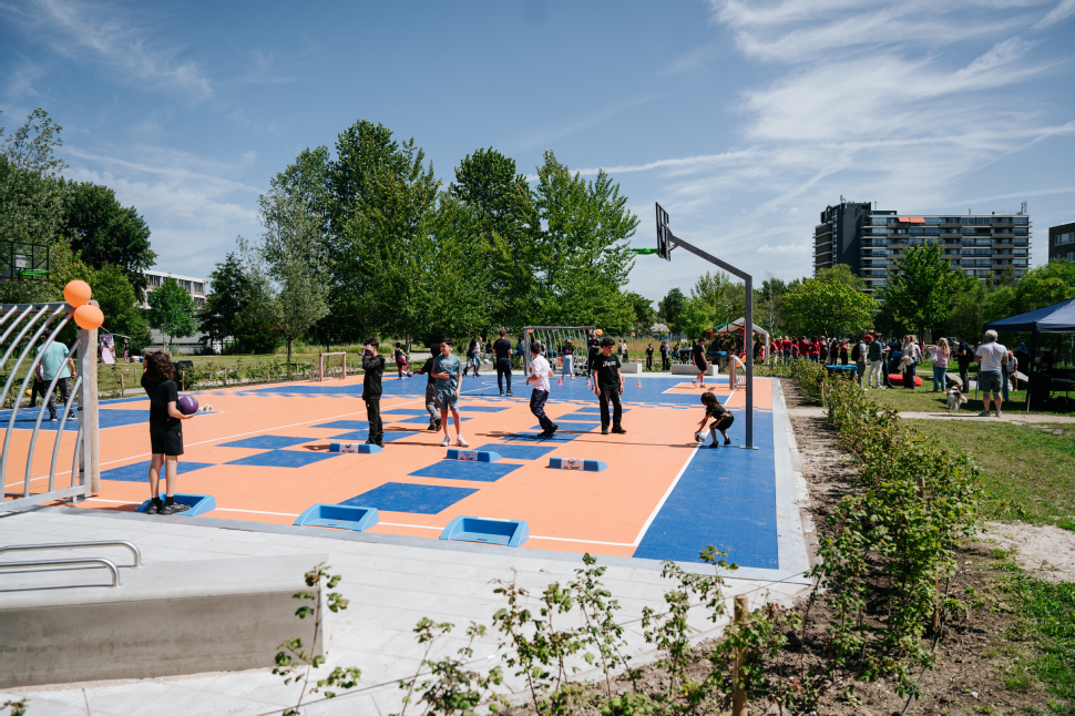 Sfeerbeeld opening Marnixpark-fotografie Gaby Jongenelen