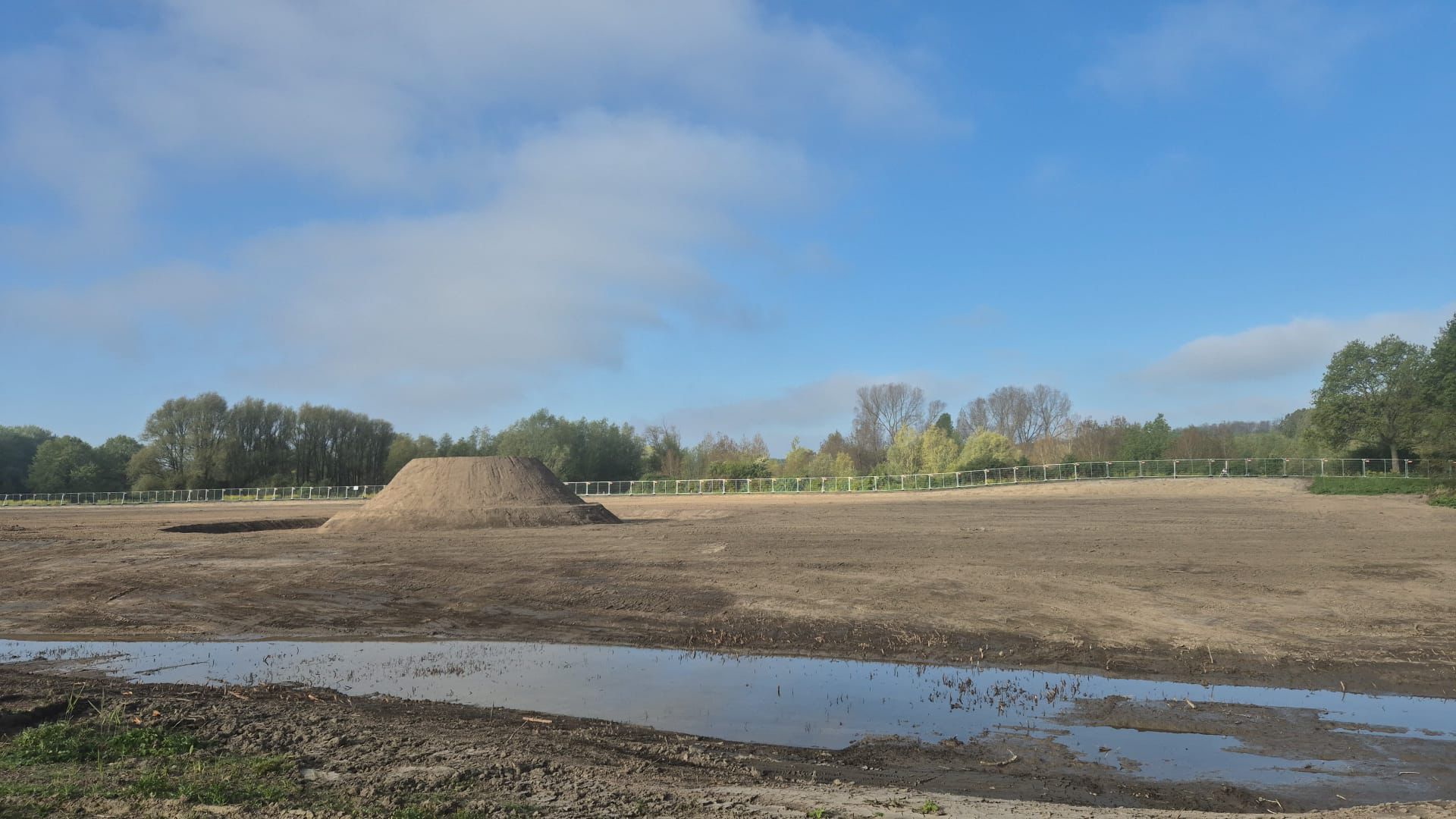 aanleg motte toren