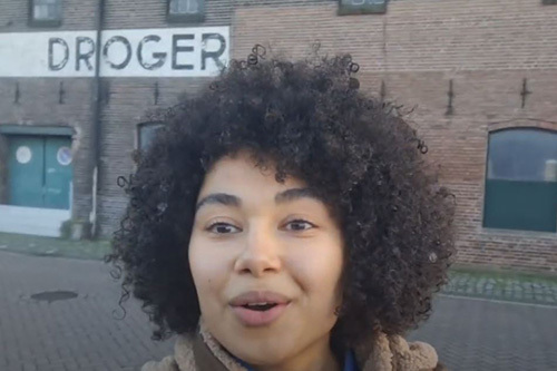 Elise op de KW-haven