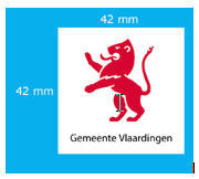Logo afstand 42 mm