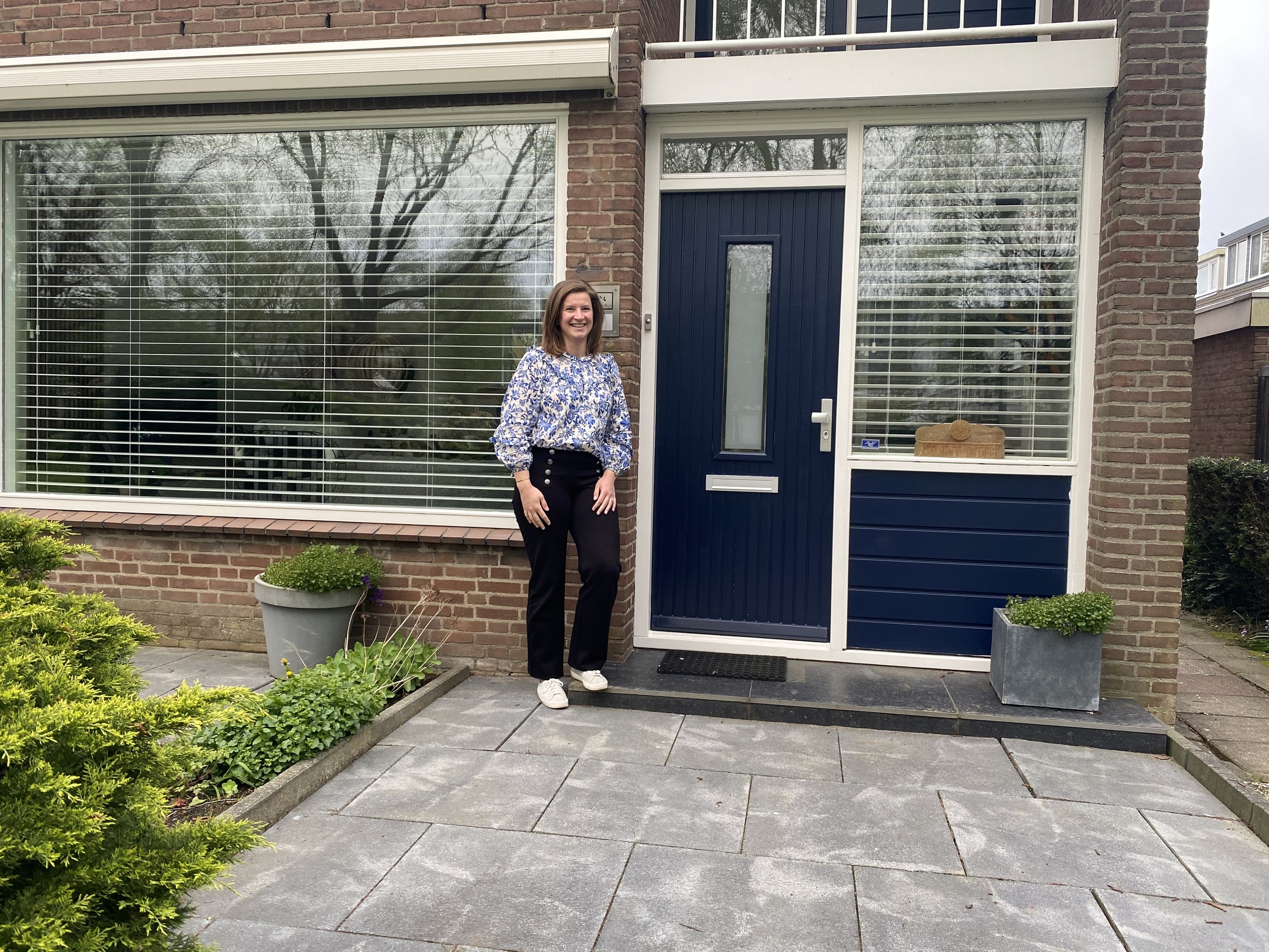 8. Foto hoekwoning 1968 Holy Zuid
