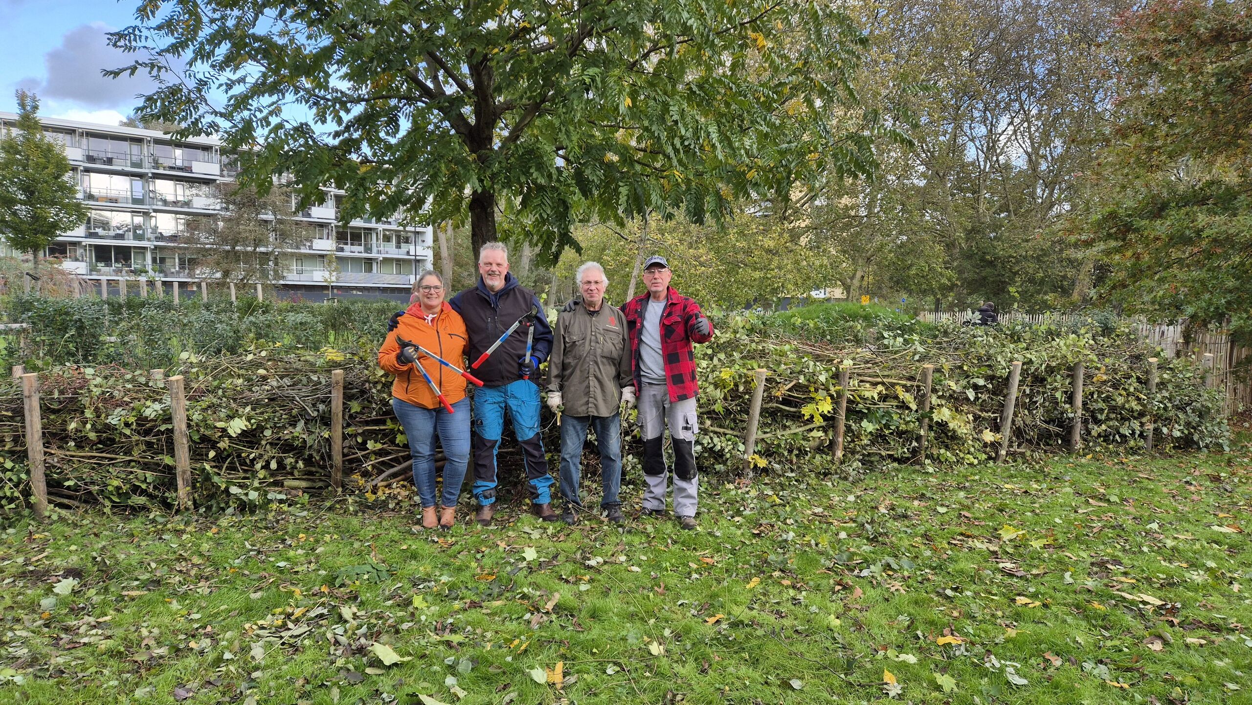 Foto van de hondenbaasjes