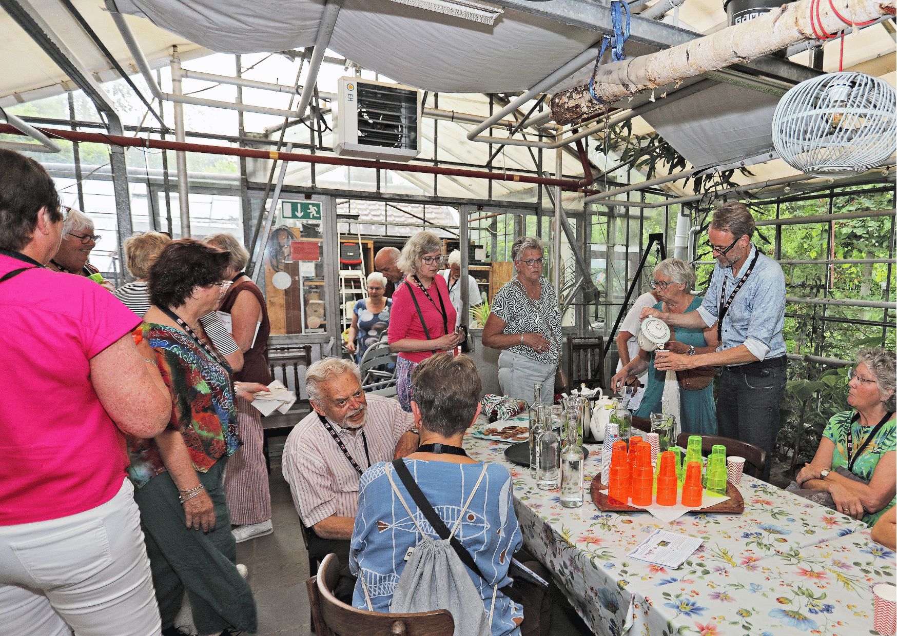 Warme en koude thee in Stadslandbouw