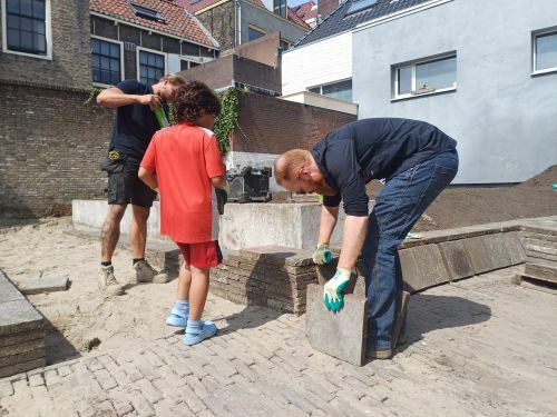 Foto van het vergroenen van de Dayer
