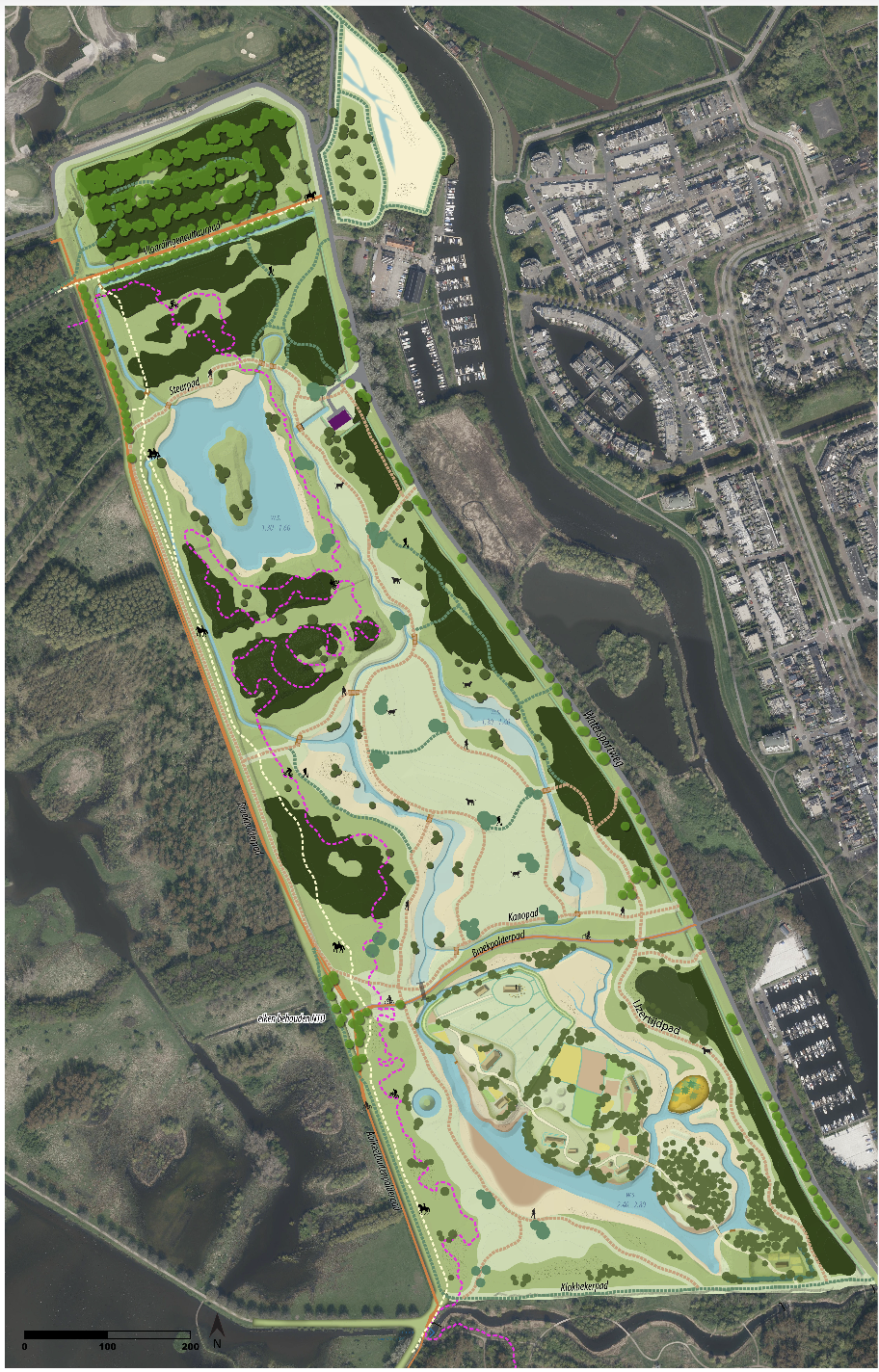 Plattegrond Broekpolder